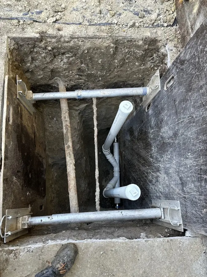 Experienced plumber completing Gas Line Repair work in East Cocalico